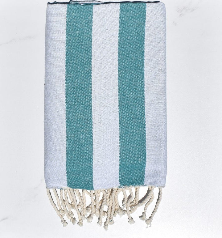 Fouta Alaska vert sarcelle