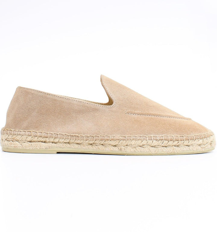 Espadrilles en daim beige