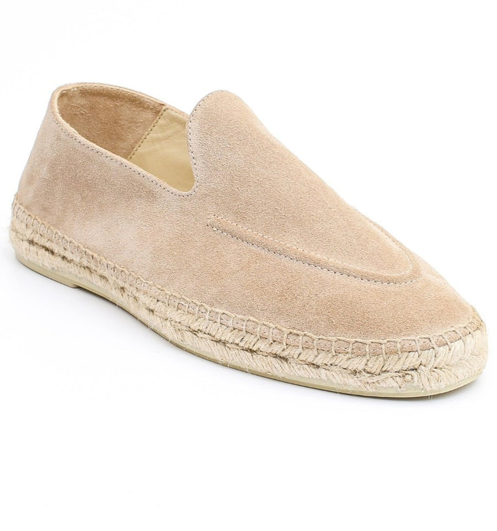 Espadrilles en daim beige