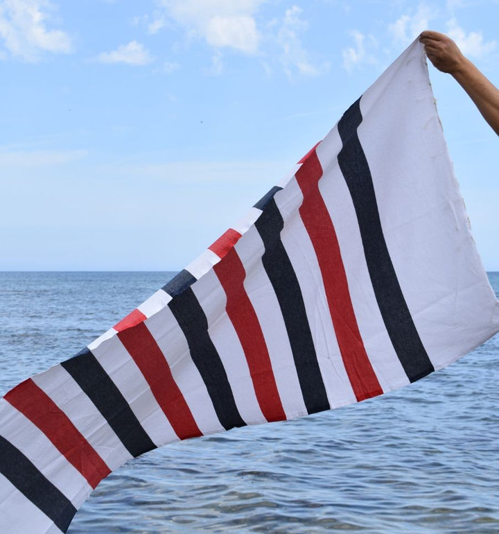 Fouta Monte Carlo bleu nuit