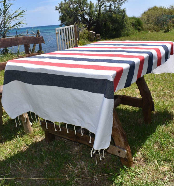 Fouta Monte Carlo bleu nuit