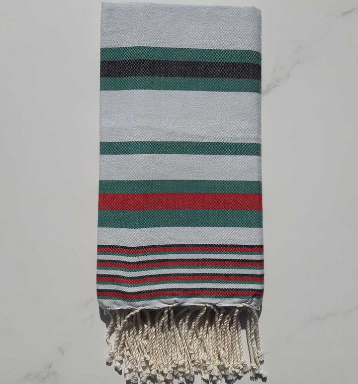 Fouta Dina avec rayures 