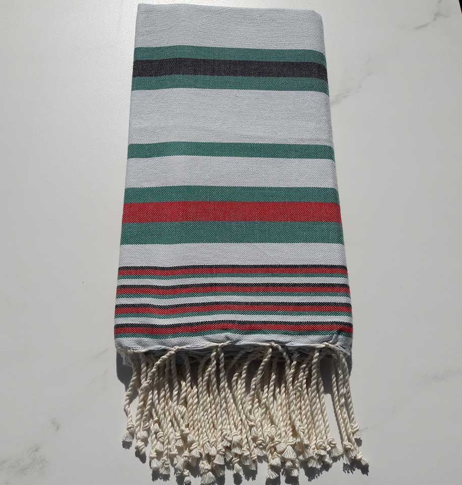 Fouta Dina avec rayures 