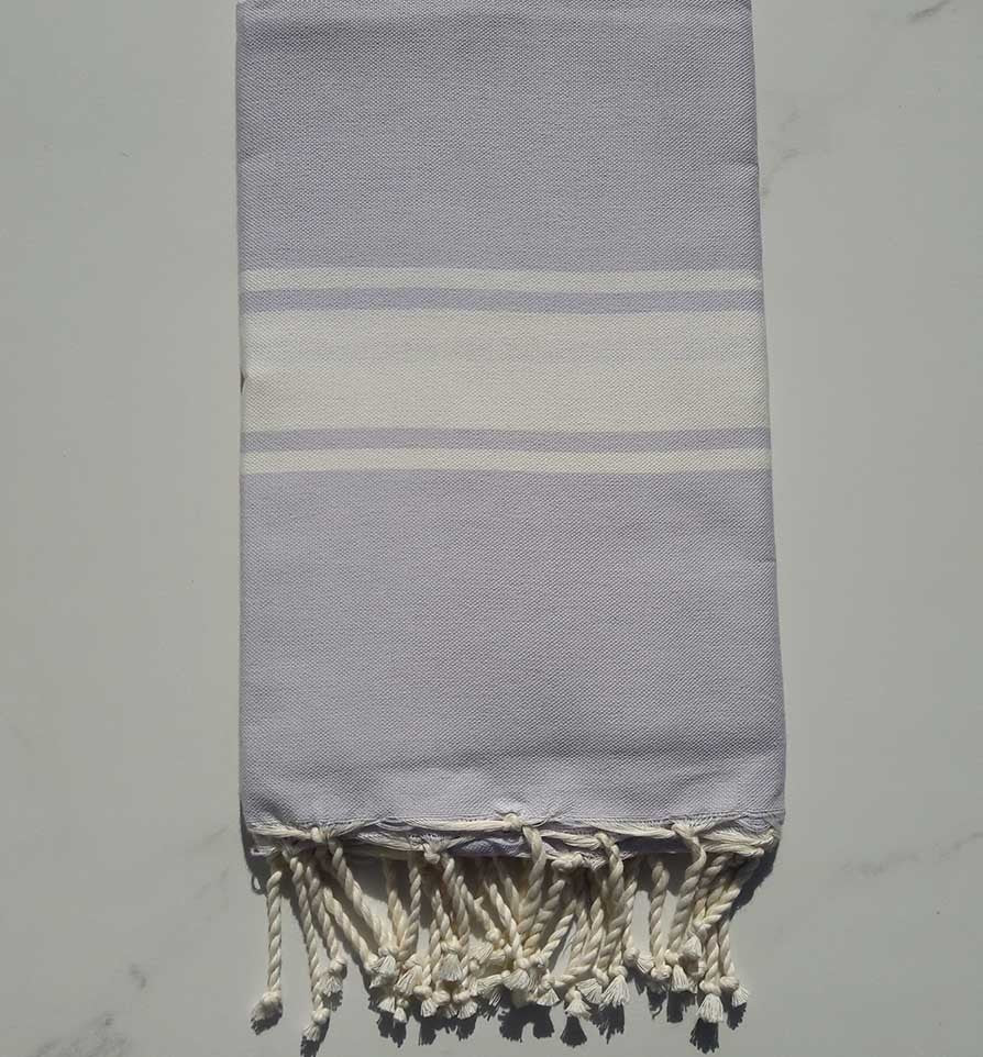 Fouta Plate  lavande 