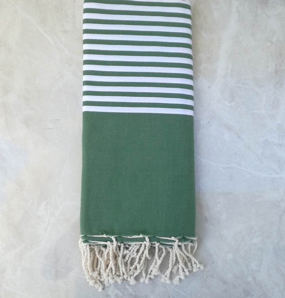 Jeté vert moyen 1.5m*2.5m 