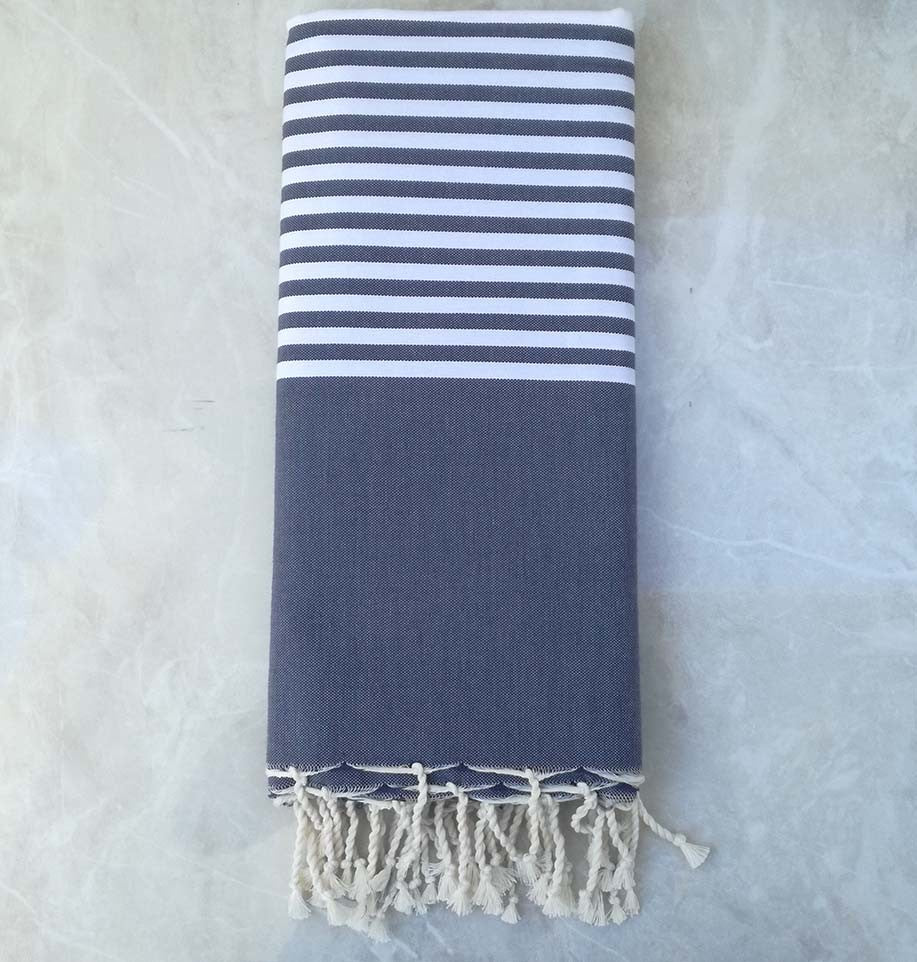 Jeté bleu gris 1.5m*2.5m 