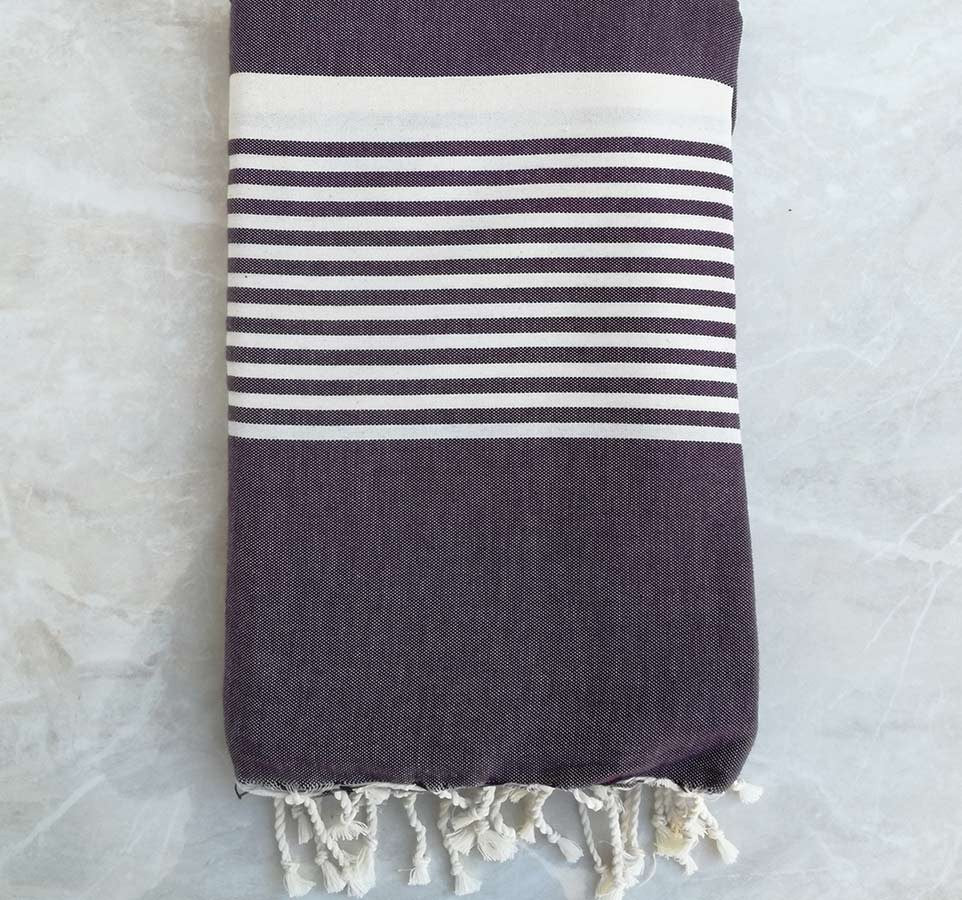 Jeté violett d'évèque 1.5m*2.5m 