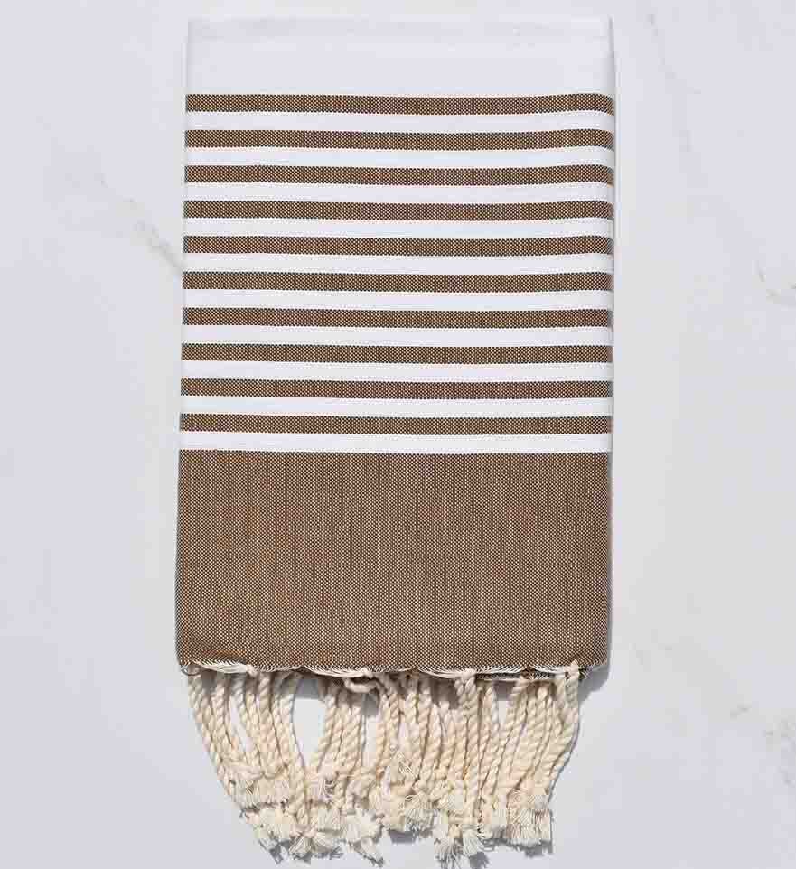 Fouta arthur bistre 