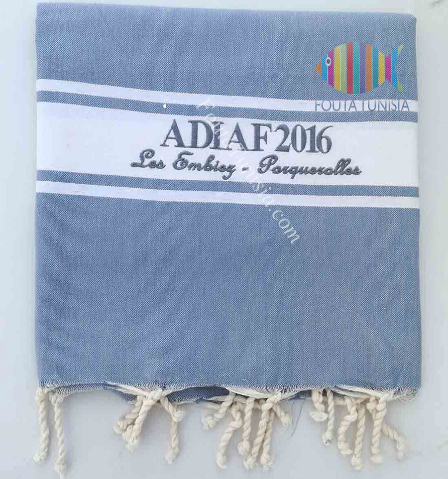 Fouta Broderie ADIAF 