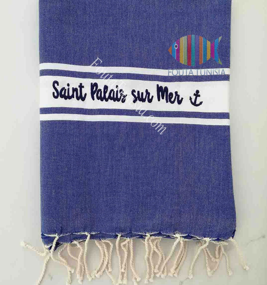 Fouta personalisée Saint Palais Sur Mer 