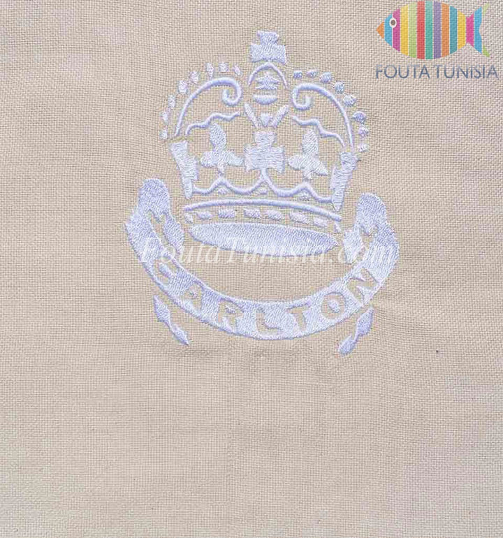 Fouta personnalisée hôtel CARLTON 