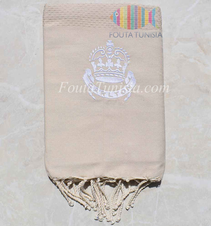 Fouta personnalisée hôtel CARLTON 