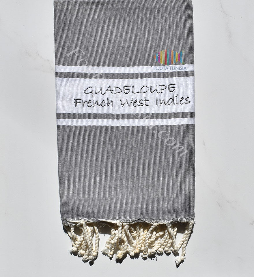 Fouta broderie GUADELOUPE 