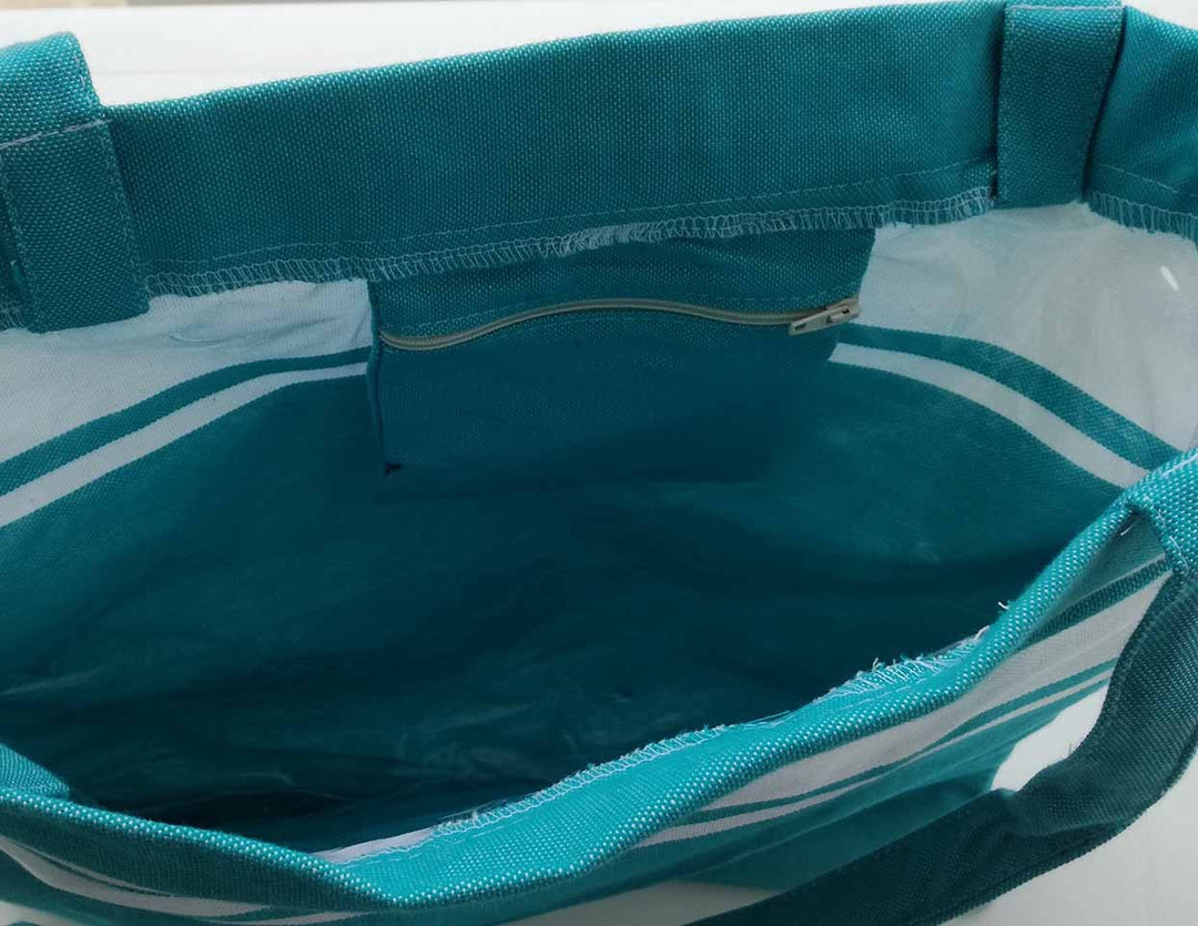 Sac de plage fouta bleu céleste 