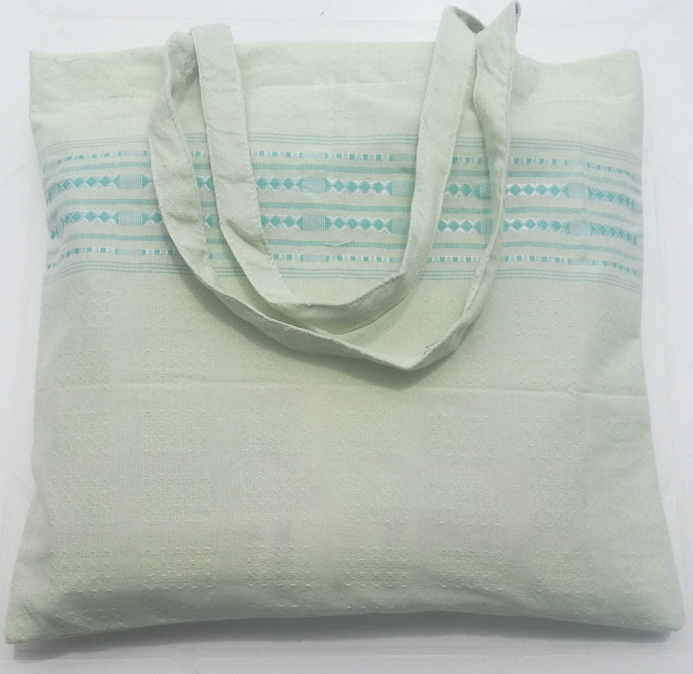 Sac de plage thalasso fouta vert pistache clair 