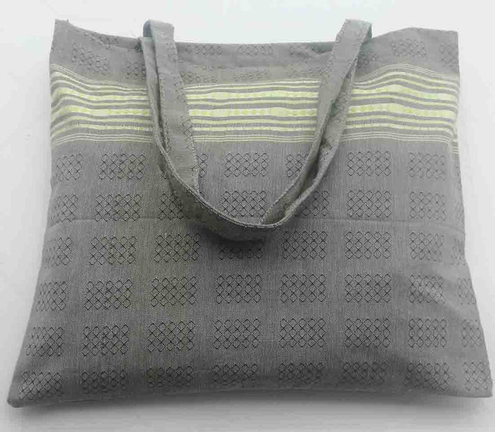 Sac de plage fouta vert militaire avec motifs vert fluo 