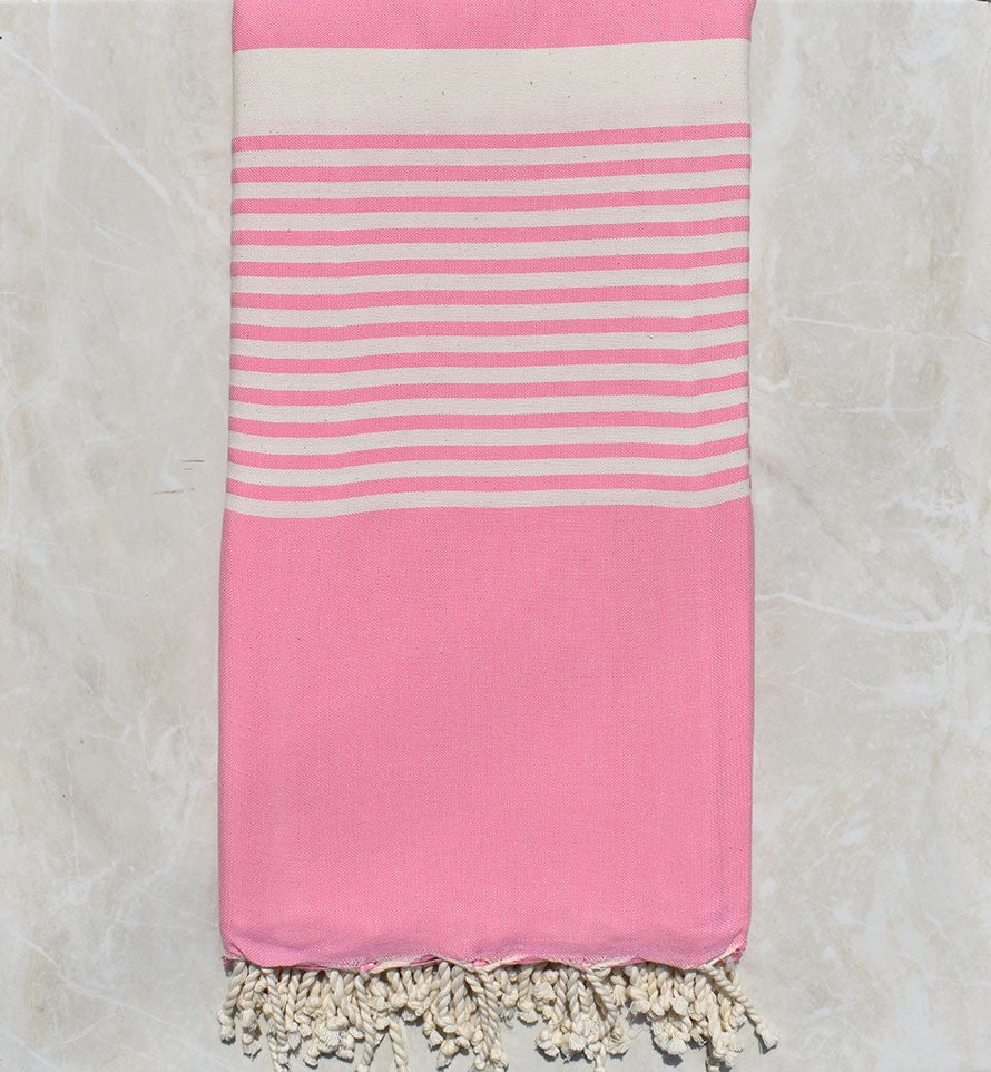 Jeté rose dragée 2.3m*2.8m 