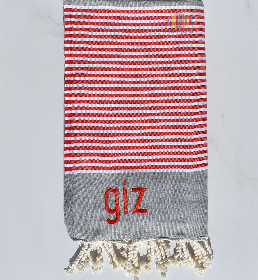 Fouta personnalisée GIZ 