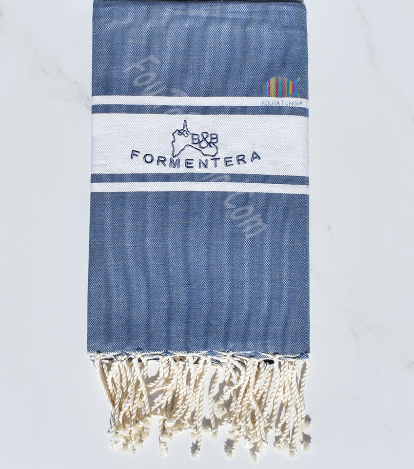 Fouta brodée FORMENTERA 