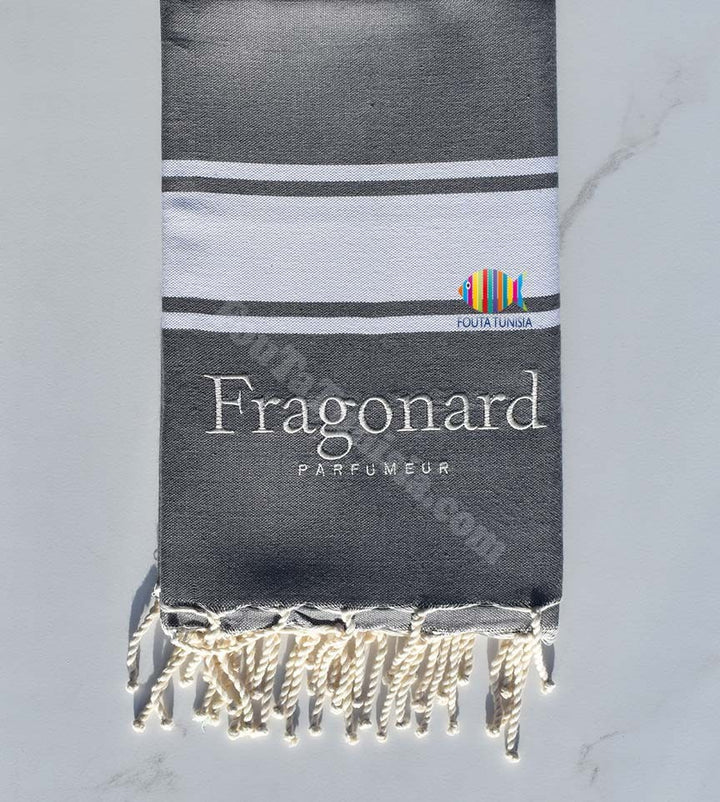 Fouta brodée Fragonard 