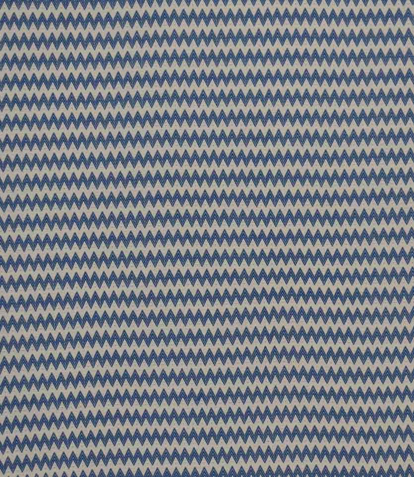 Fouta zigzag bleu électrique 