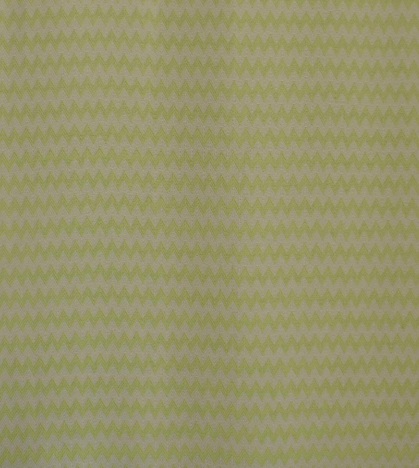Fouta zigzag vert lime 