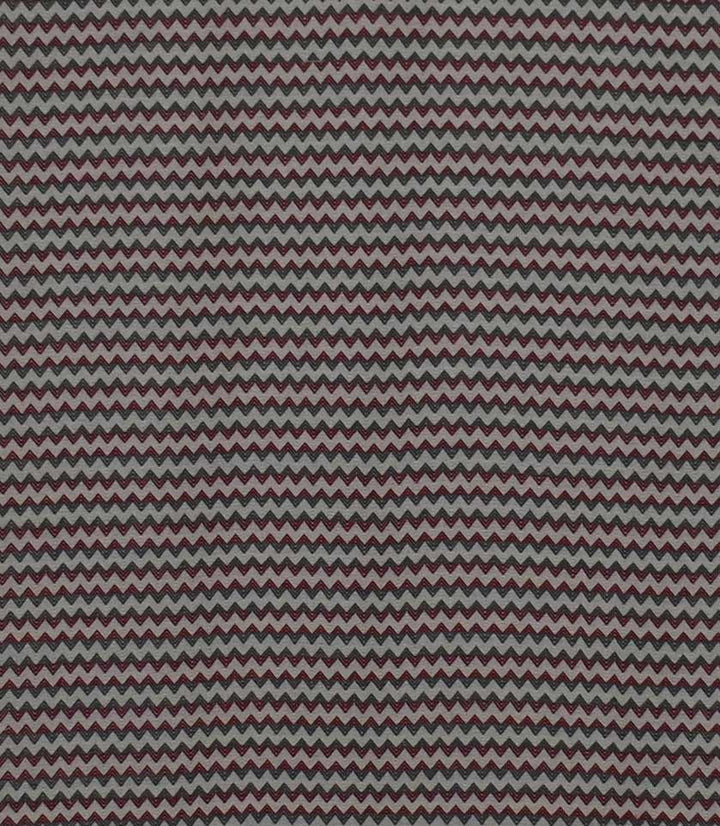 Fouta zigzag crème, gris et pourpre 