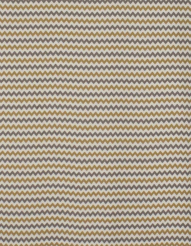 Fouta zigzag crème, jaune motard et gris 