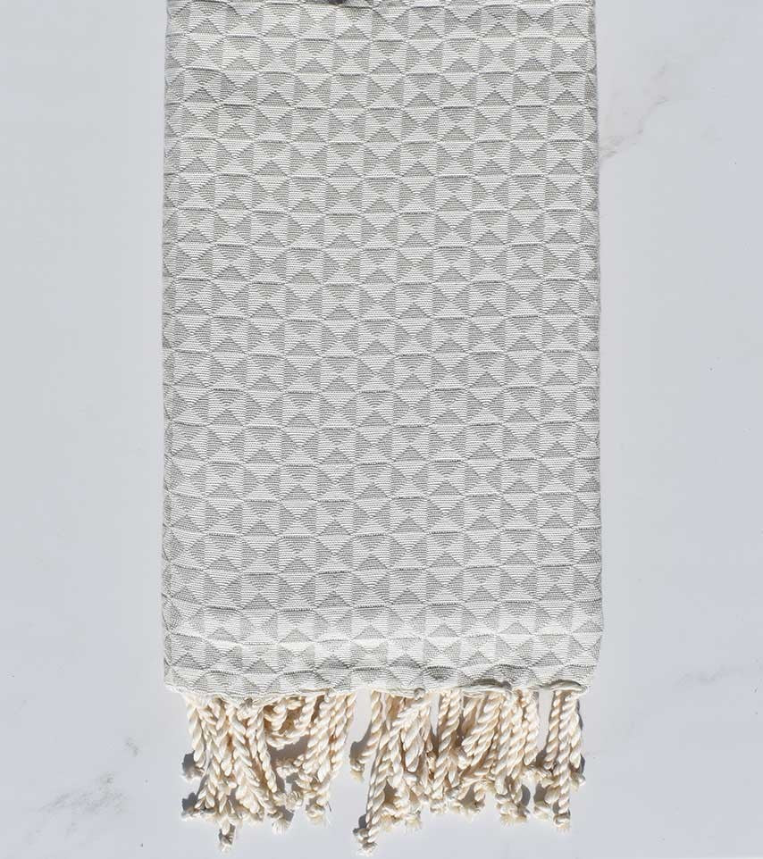 Fouta papillon gris apus 