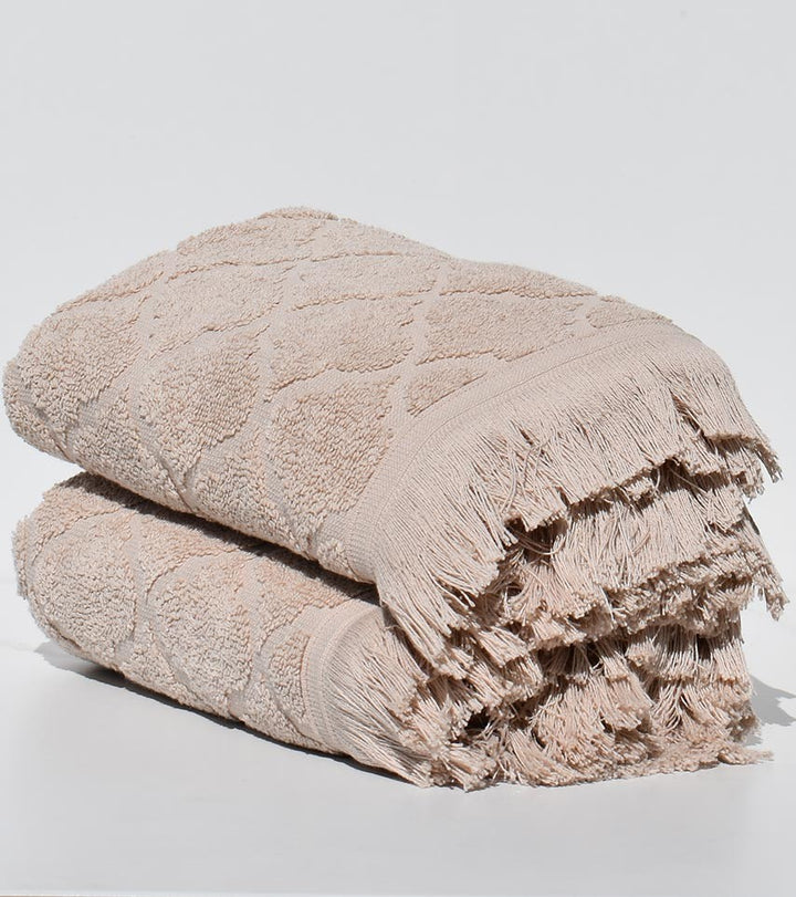 Serviette invité ELYSSA beige 