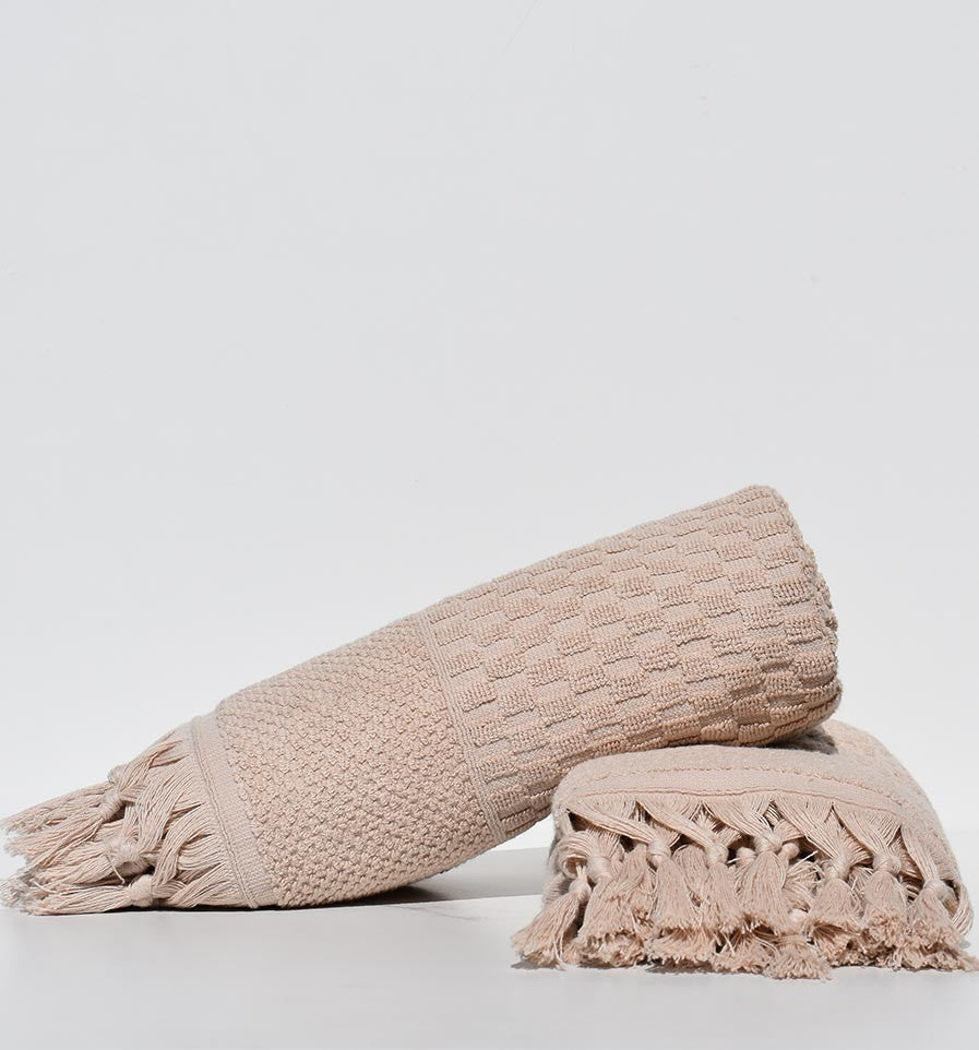 Serviette invité HANNIBAL beige 