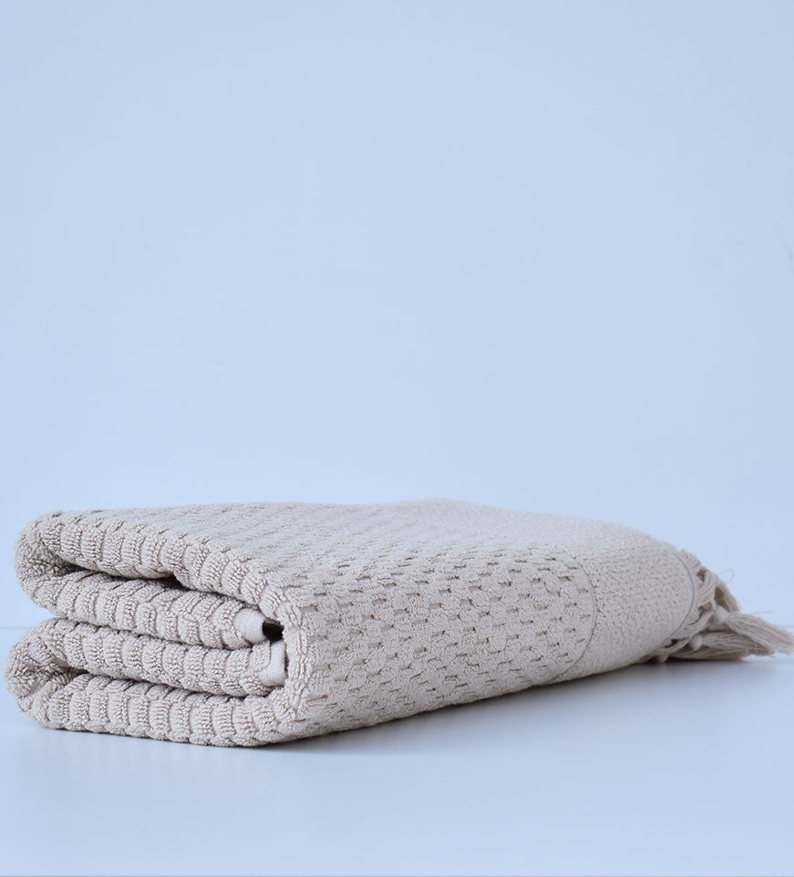 Serviette de bain HAMILCAR beige 