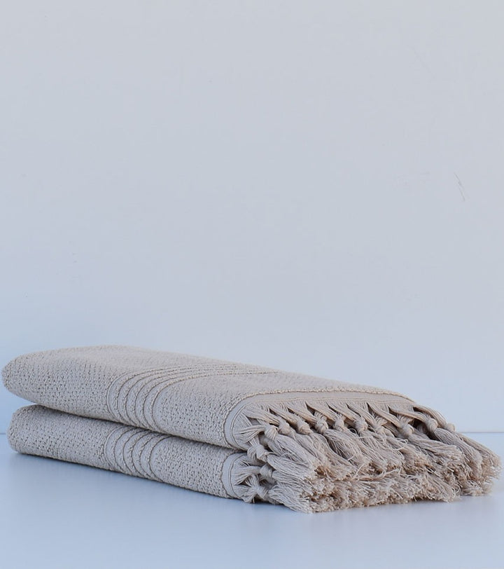 Serviette de bain HANNABAL beige 