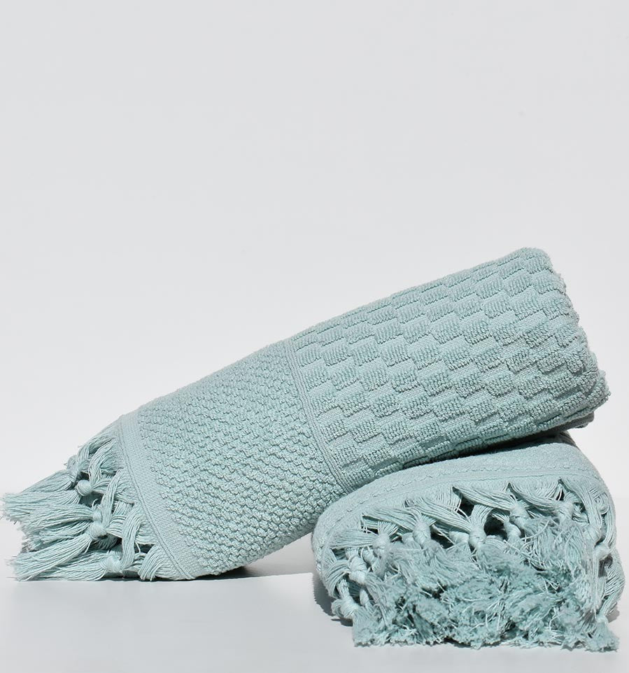 Serviette invité HANNIBAL vert 