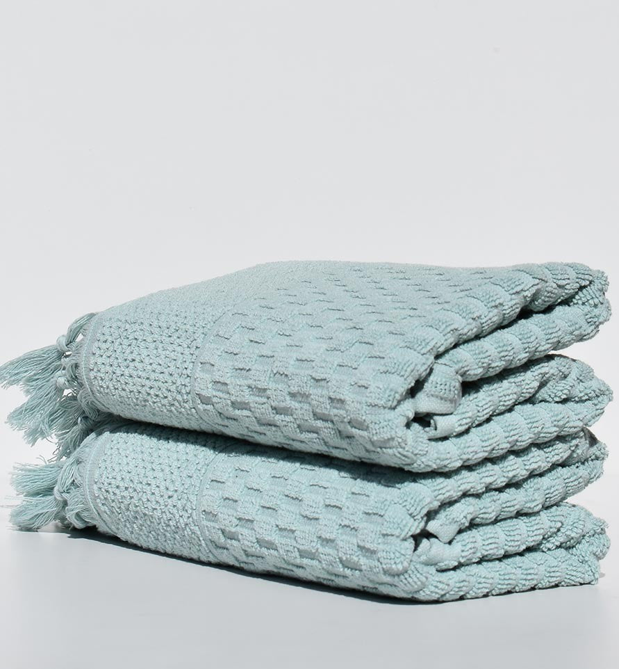 Serviette invité HANNIBAL vert 