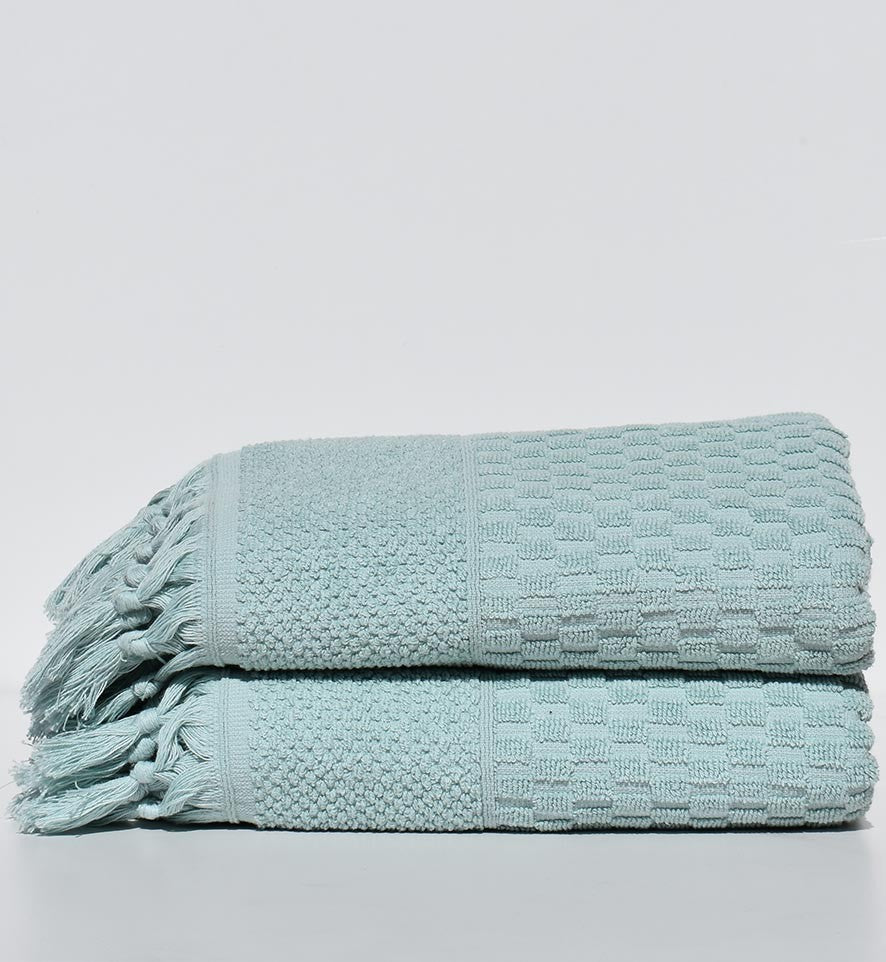 Serviette invité HANNIBAL vert 