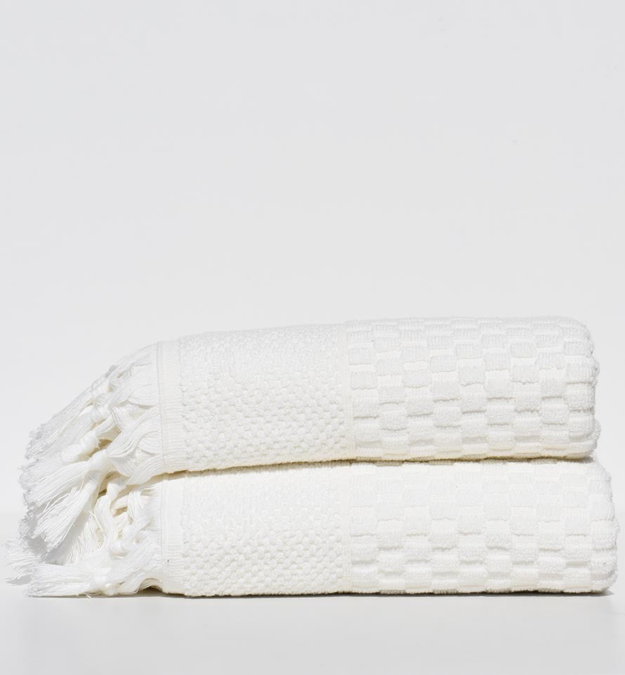 serviette invité HANNIBAL écru 