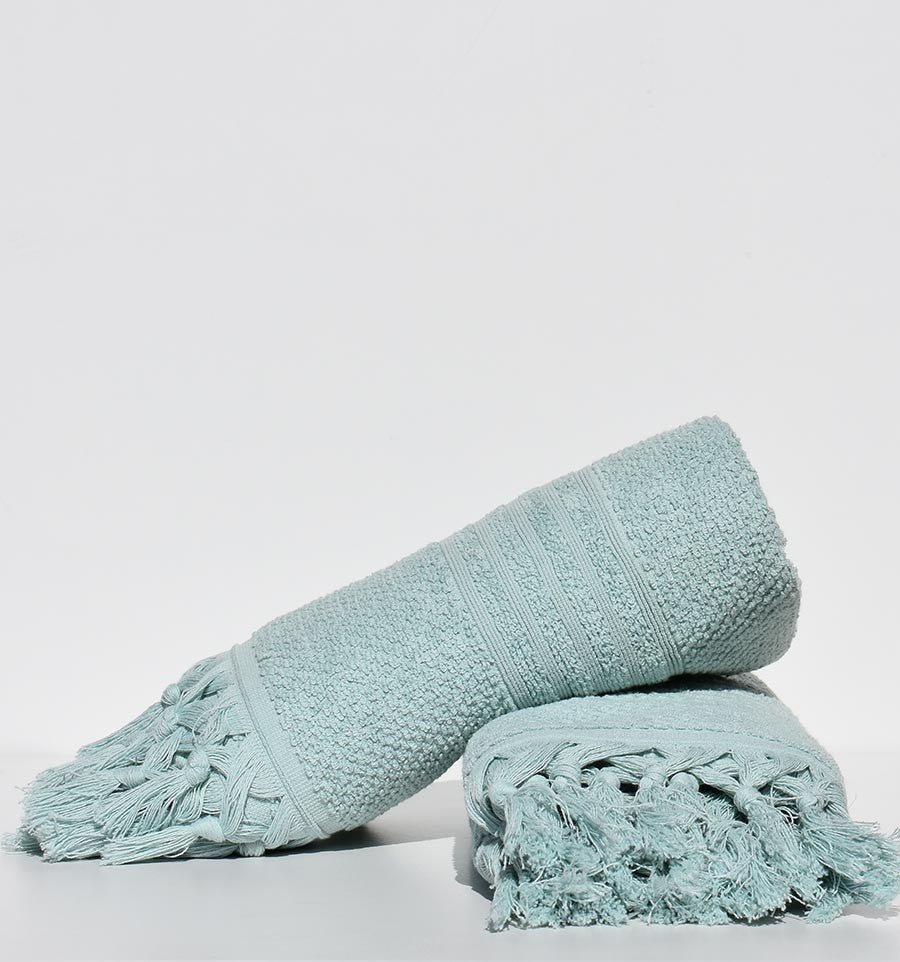 Serviette invité HANNIBAL vert 