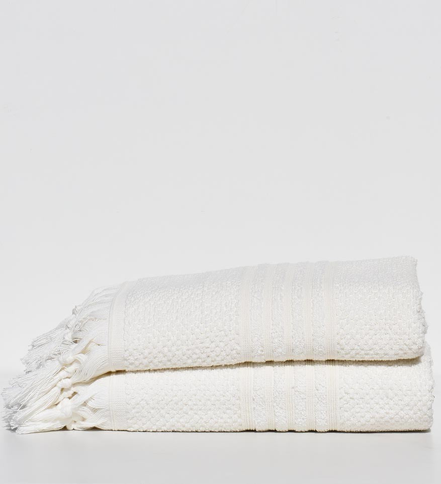 serviette invité HANNIBAL écru 