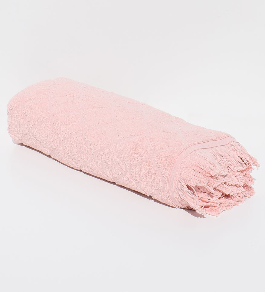 Draps de bain  Elyssa saumon 