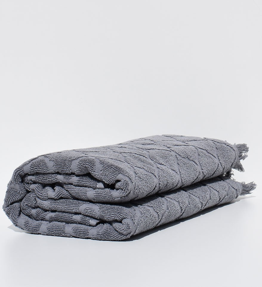 Draps de bain  Elyssa gris 