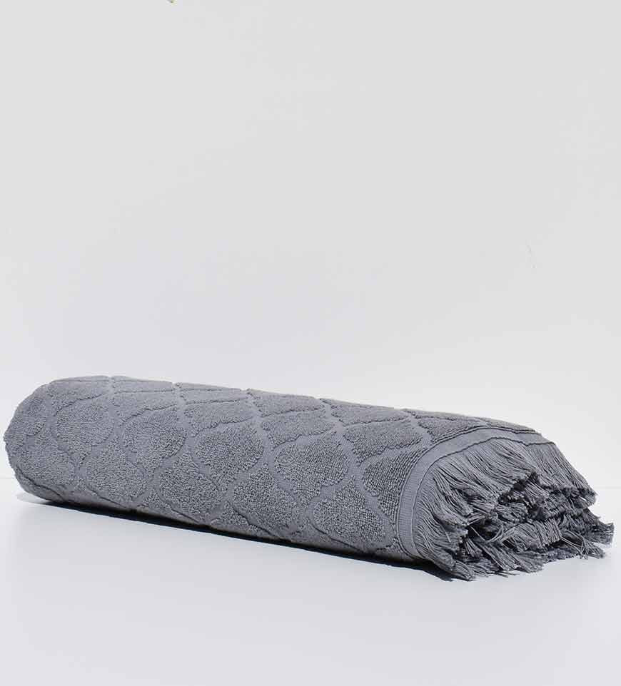 Draps de bain  Elyssa gris 