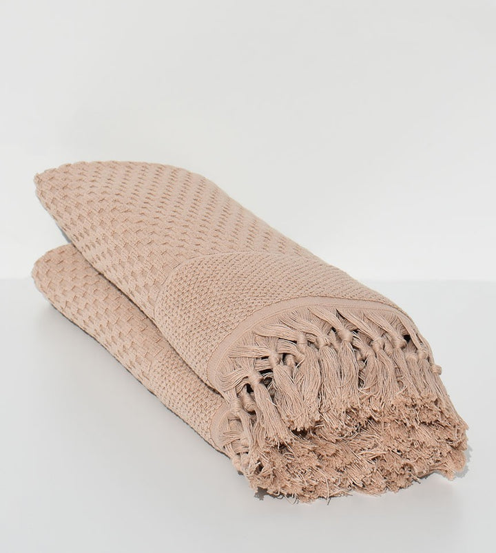 Draps de bain HAMILCAR beige foncé 