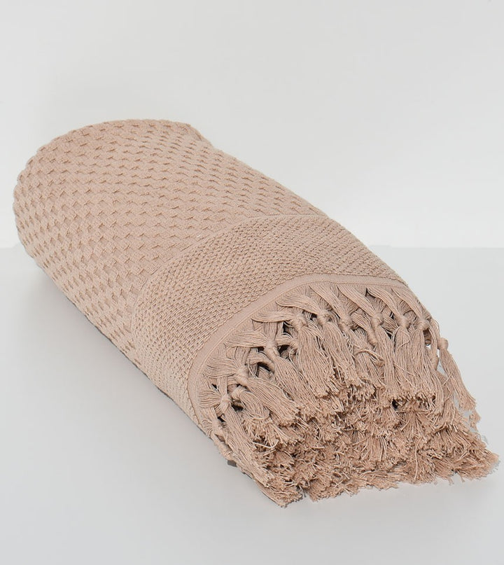 Draps de bain HAMILCAR beige foncé 