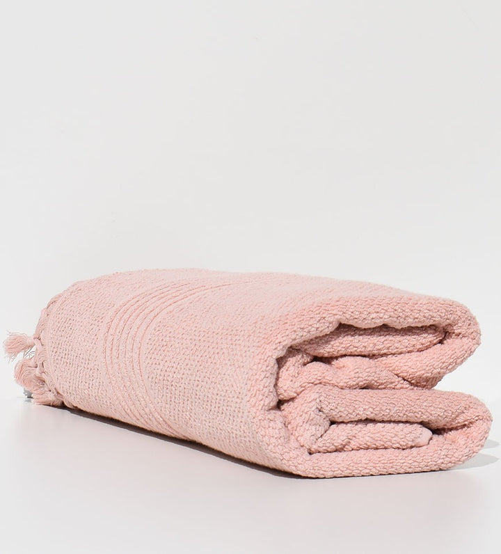 Draps  de bain HANNABAL saumon 