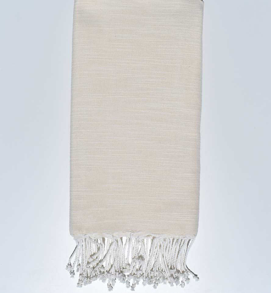 Jeté flammé blanche 2m*3m 