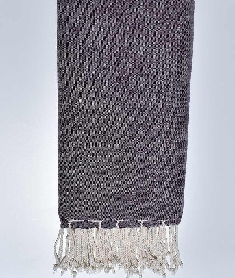 Jeté flammé violet 270*200 