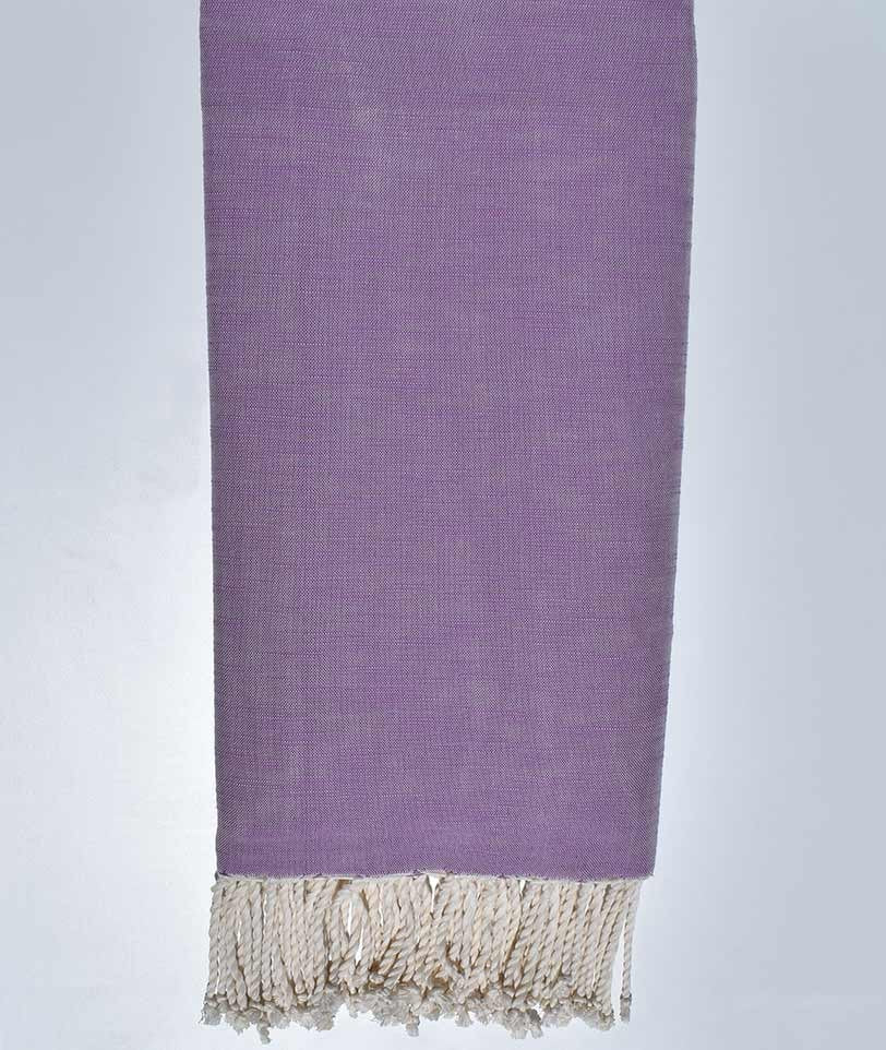 Jeté flammé violet 270*200 