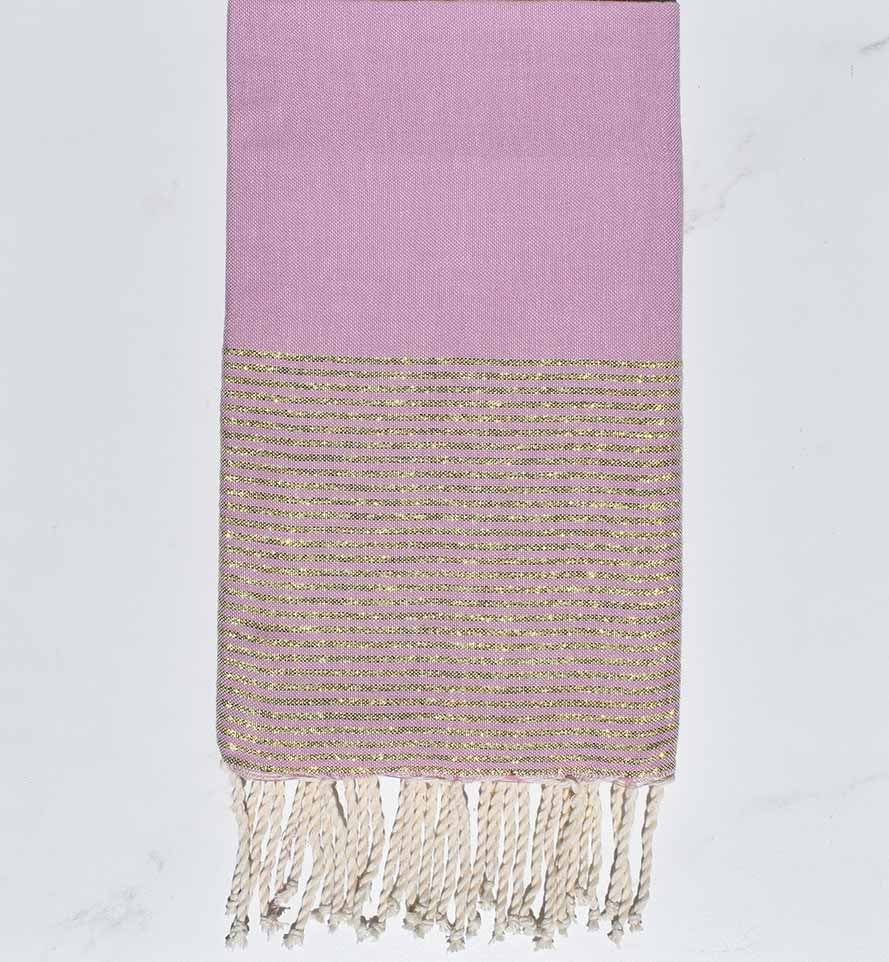 Fouta plate glycine  doré Fouta Tunisia - 1