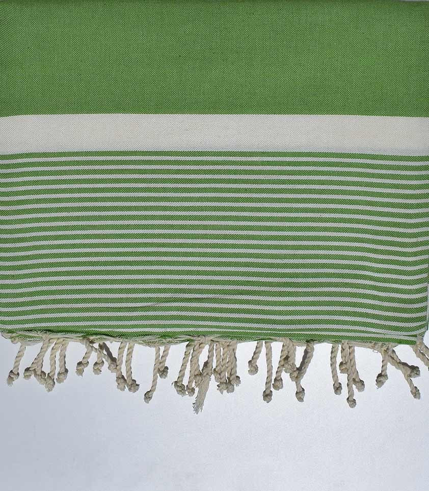 Jeté moyenne 1.5m*2.5m vert pomme  - 1